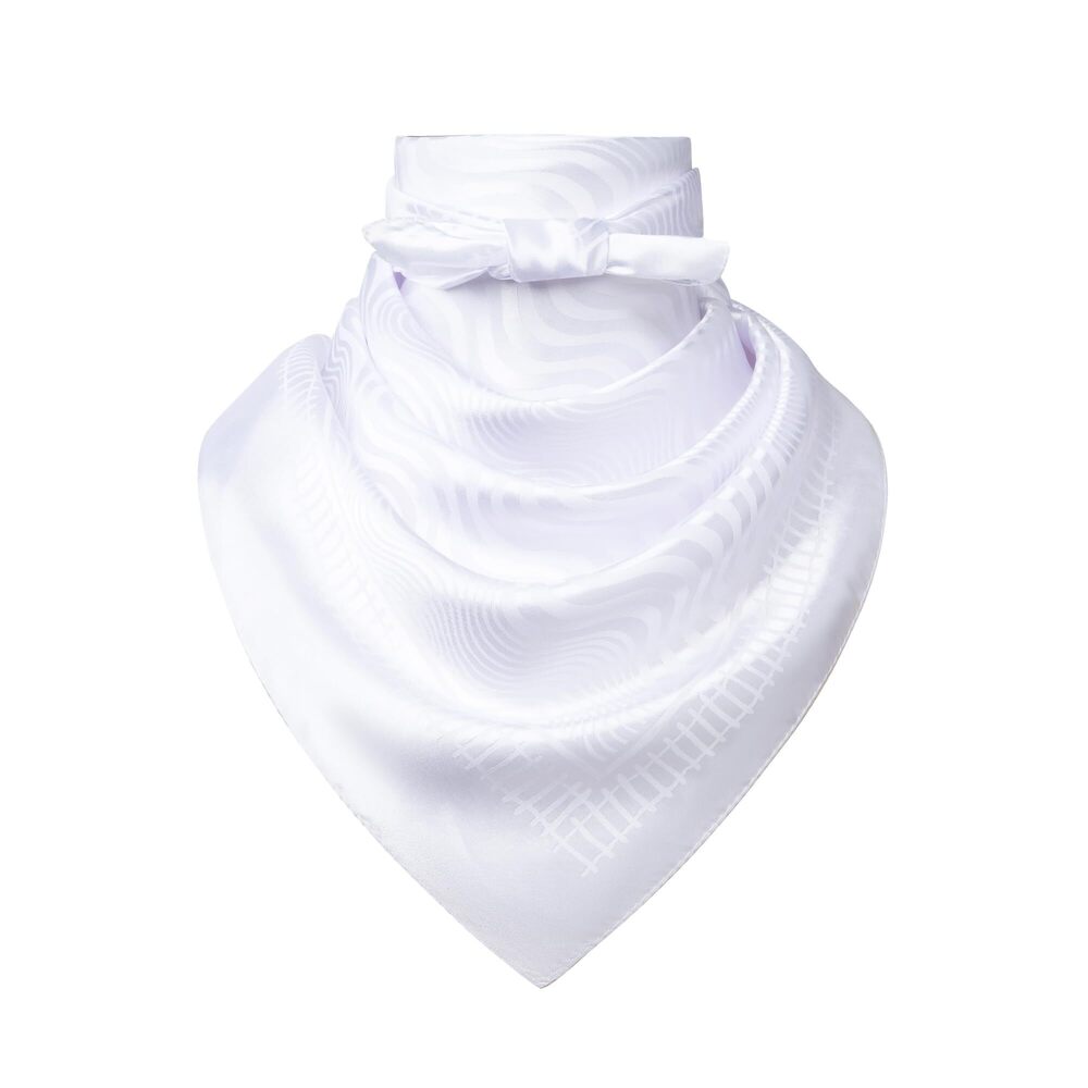 5327 35" 's Large Square Jacquard Scarf - Cowboy Wild Rugged Style